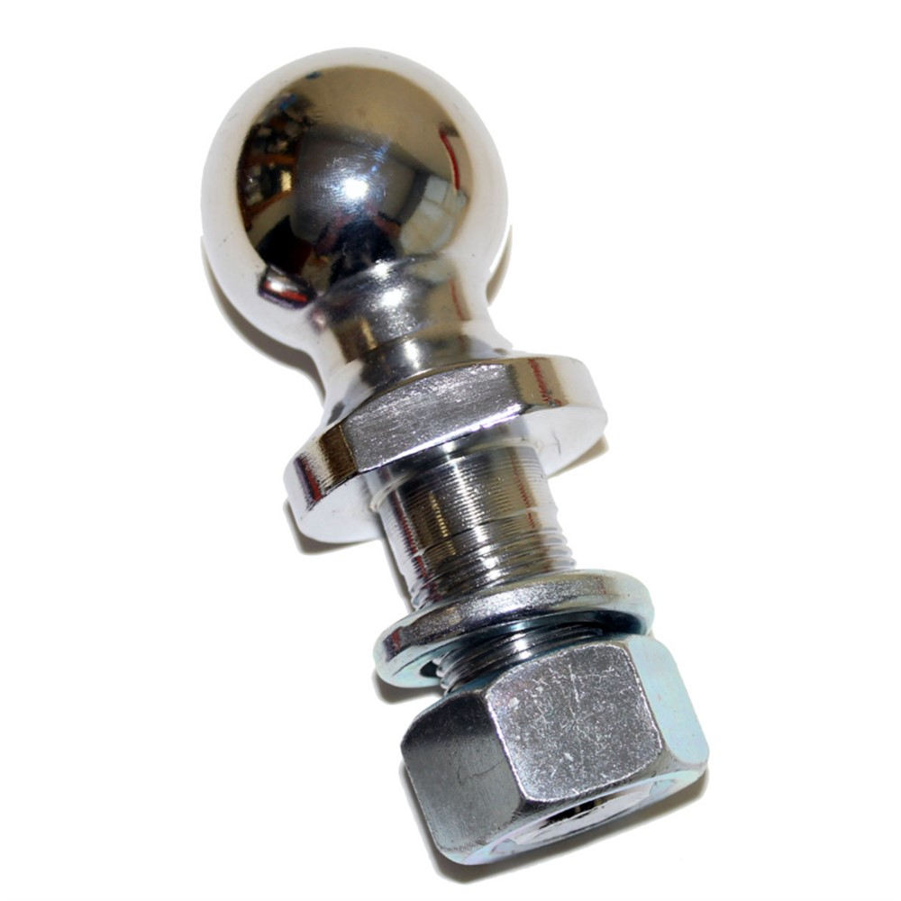 Curt 1781CLS 1-7/8 Inch Chrome Hitch Ball - 1 Inch x 2-1/8 Inch Shank - 3,500 Pound Capacity